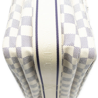 Louis Vuitton Naviglio Ivory Damier Azur Shoulder Bag — view 7