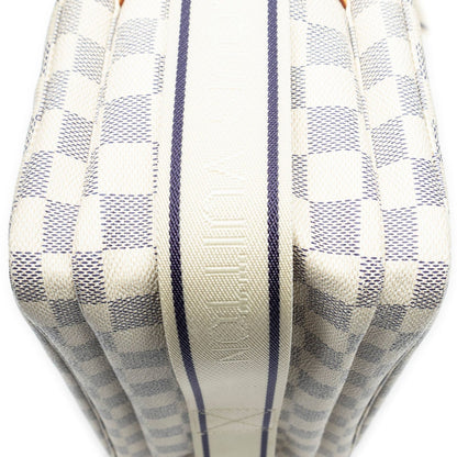 Louis Vuitton Naviglio Ivory Damier Azur Shoulder Bag — view 8