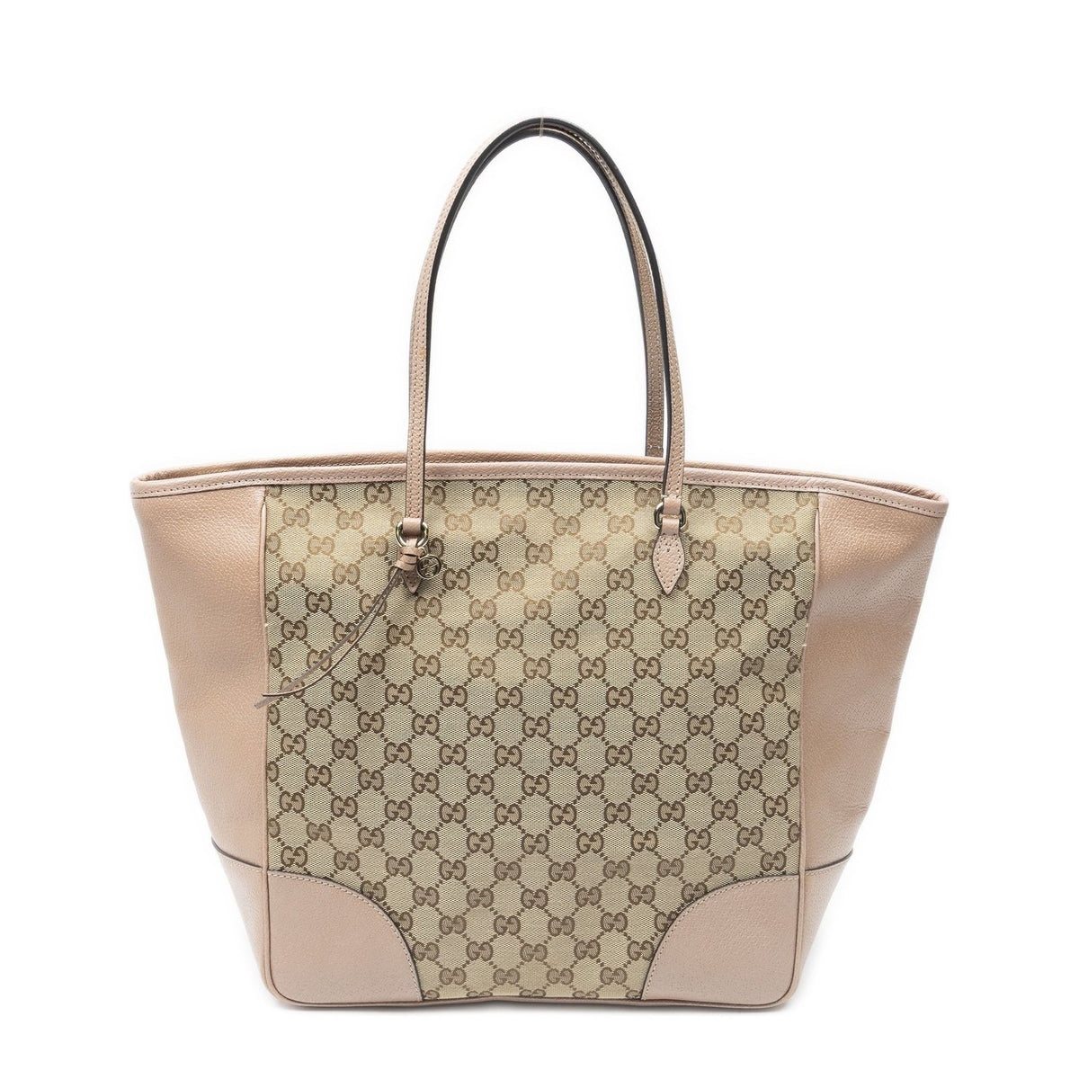 Gucci Bree Tote Beige Pink GG Canvas