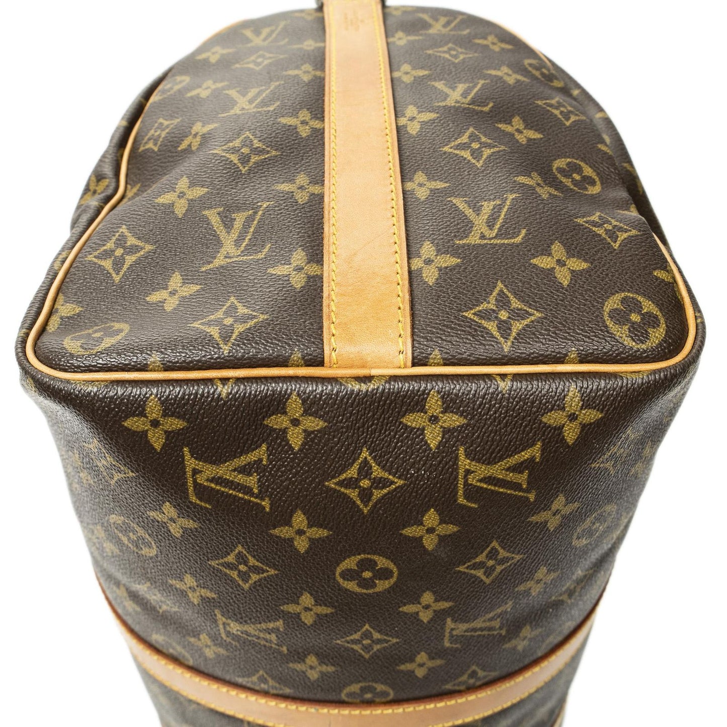 Louis Vuitton Keepall Bandouliere Brown Monogram Canvas — view 8