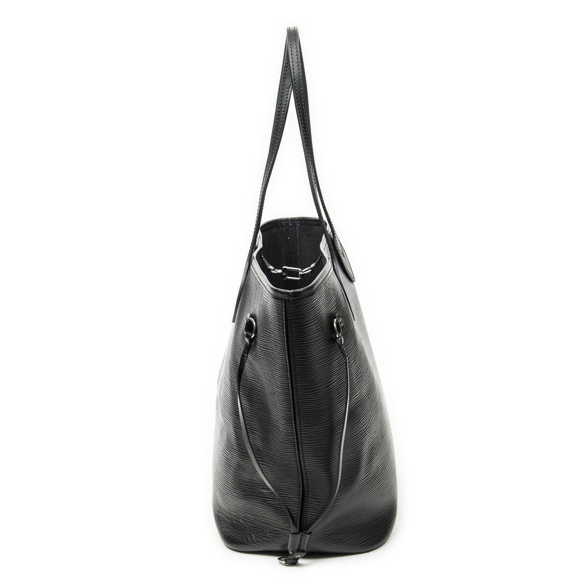 Louis Vuitton Neverfull Black Tote — view 4