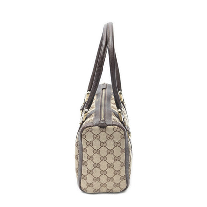 Gucci Abbey Boston Beige Brown GG Canvas Shoulder Bag — view 3