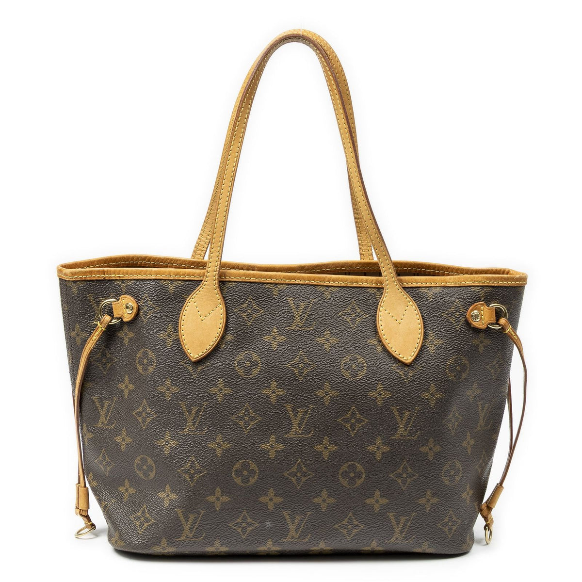 Louis Vuitton Neverfull Brown Monogram Canvas Tote
