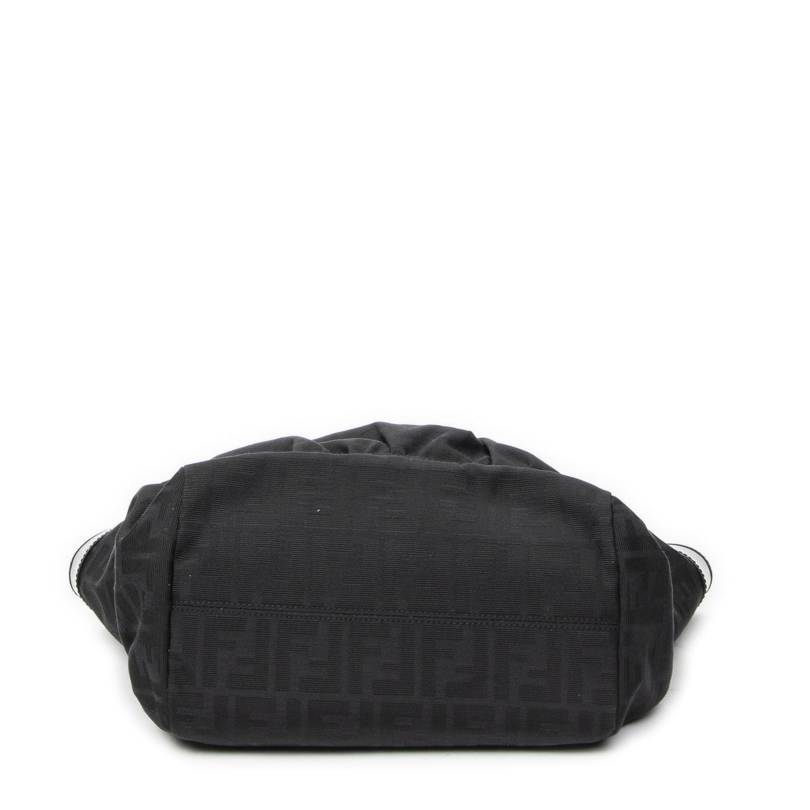 Fendi Borsa Chef Tote Black Zucca Canvas — view 6