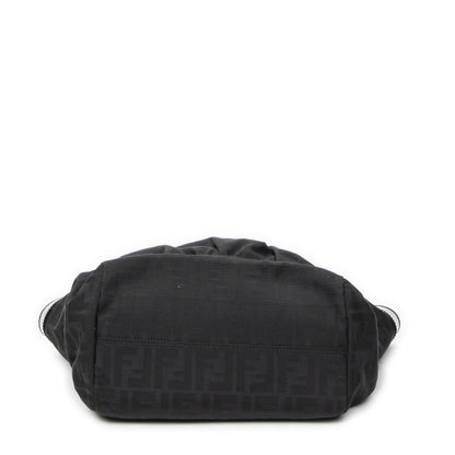 Fendi Borsa Chef Tote Black Zucca Canvas — view 6