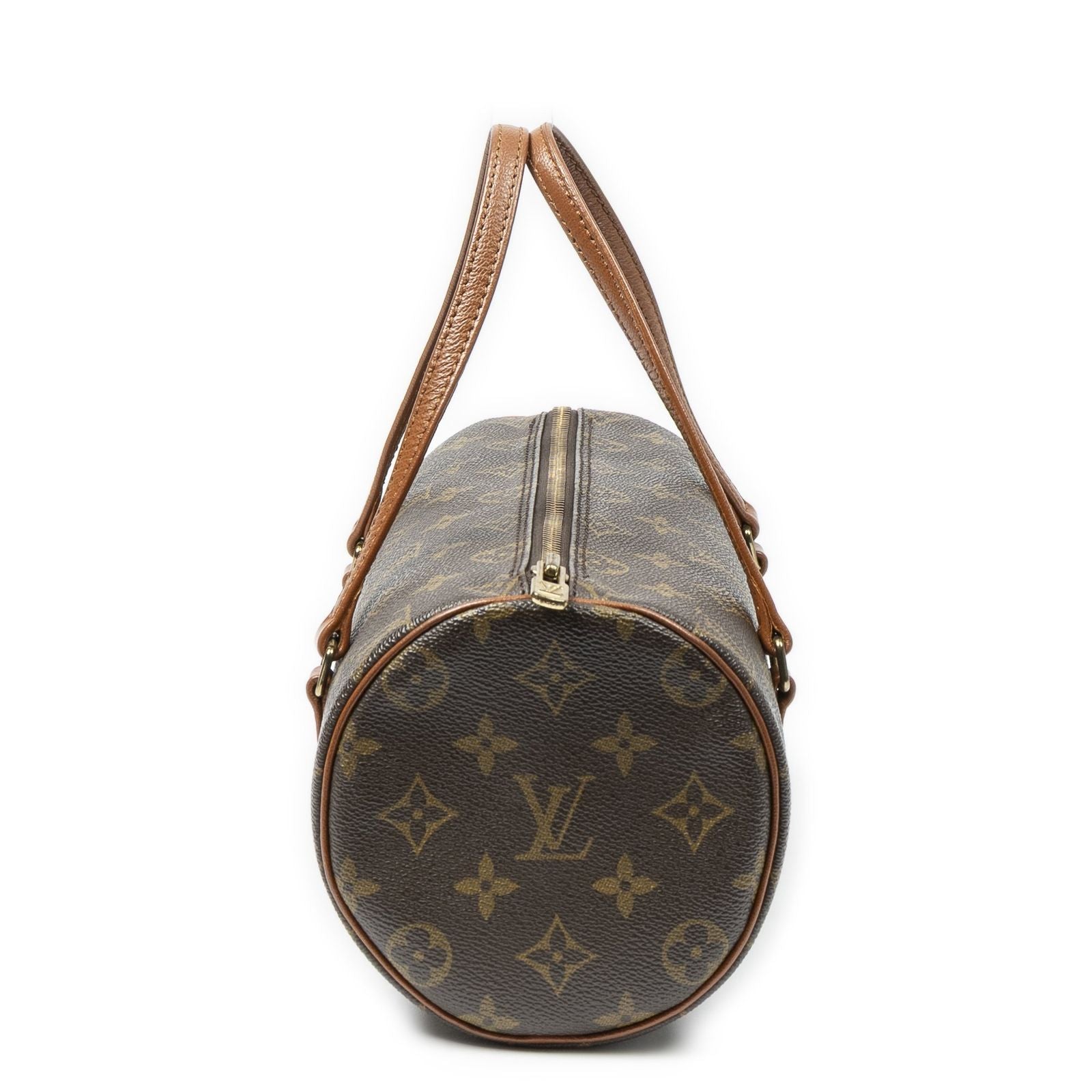 Louis Vuitton Papillon Brown Monogram Canvas Handbag — view 4
