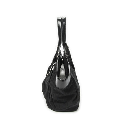 Fendi Borsa Chef Tote Black Zucca Canvas — view 3