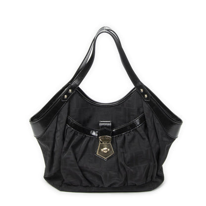 Fendi Borsa Chef Tote Black Zucca Canvas