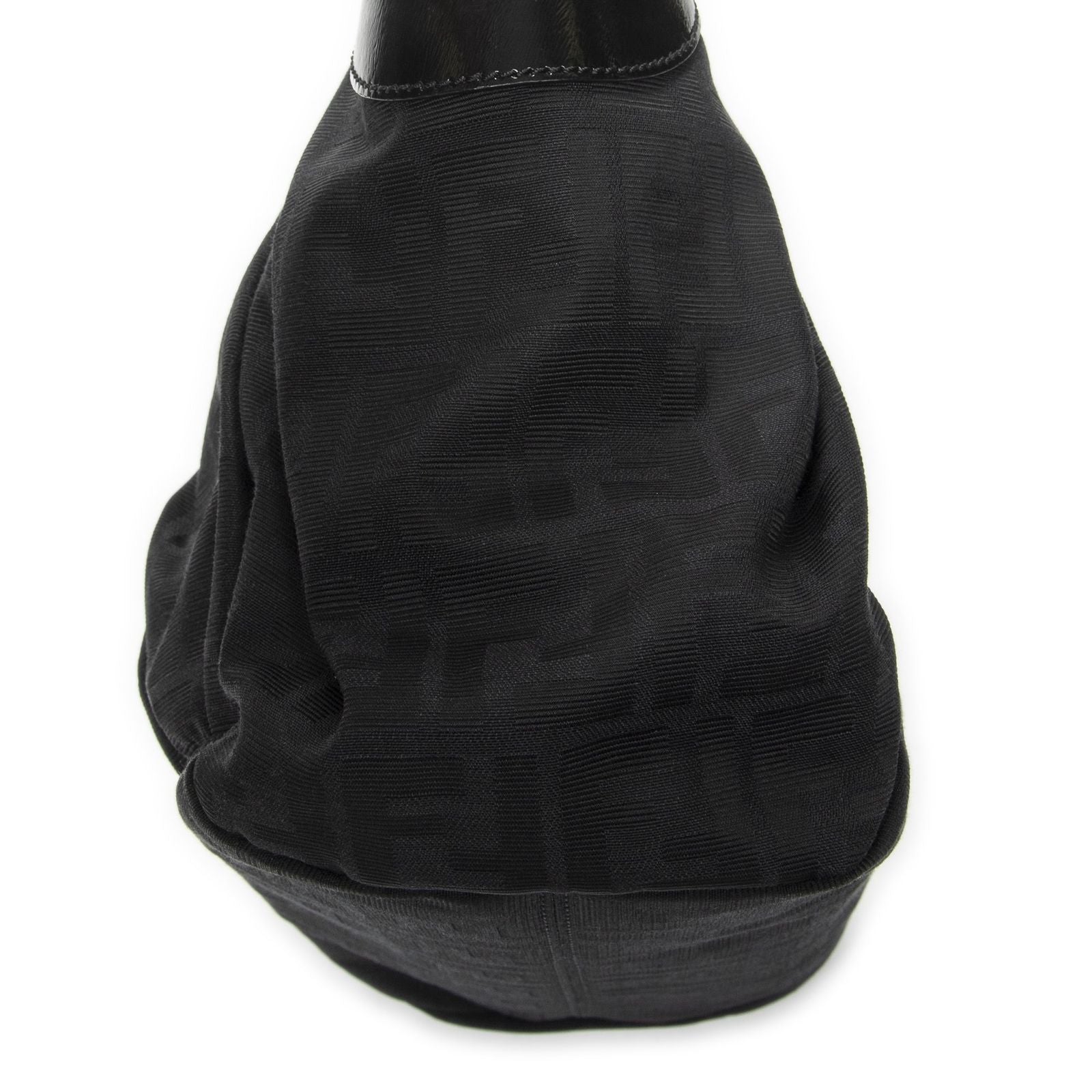 Fendi Borsa Chef Tote Black Zucca Canvas — view 8