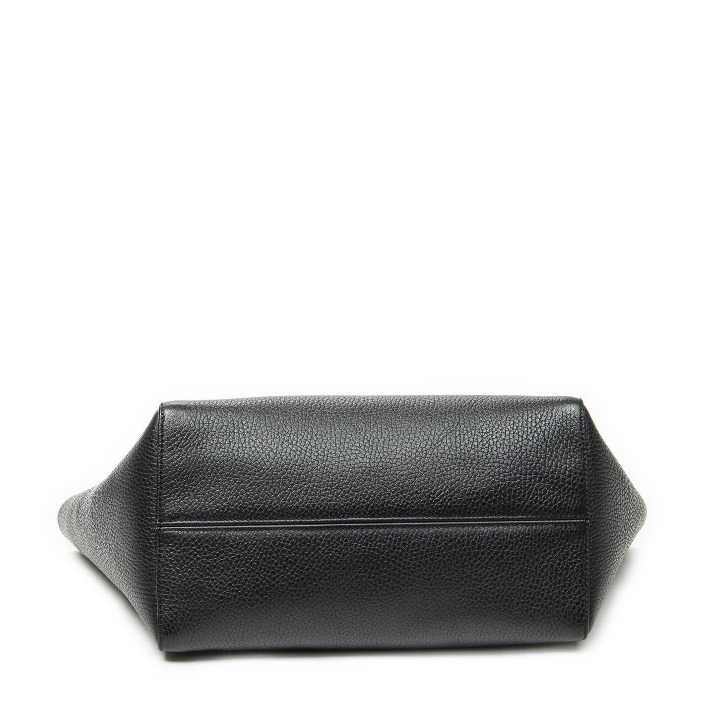 Gucci Small Swing Tote Black Grain Calfskin Leather — view 6