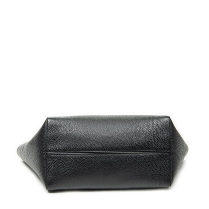 Gucci Small Swing Tote Black Grain Calfskin Leather — view 6
