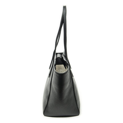 Gucci Small Swing Tote Black Grain Calfskin Leather — view 4