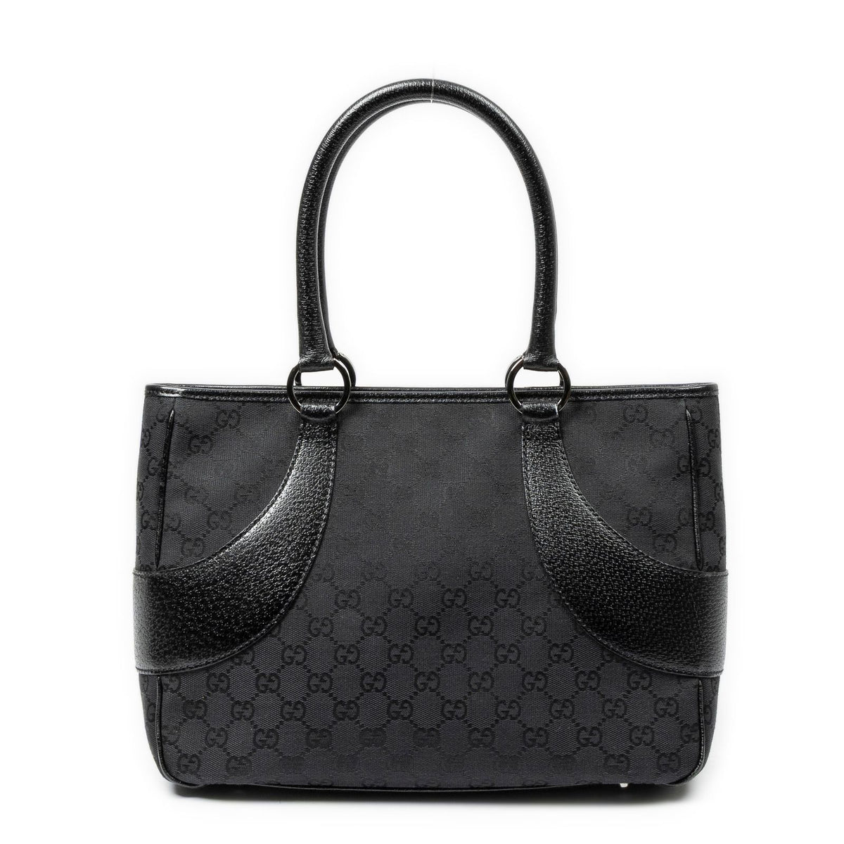 Gucci Tote Black GG Canvas