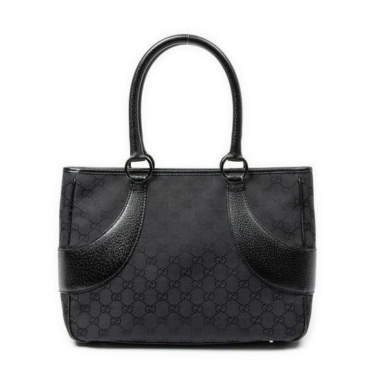 Gucci Tote Black GG Canvas
