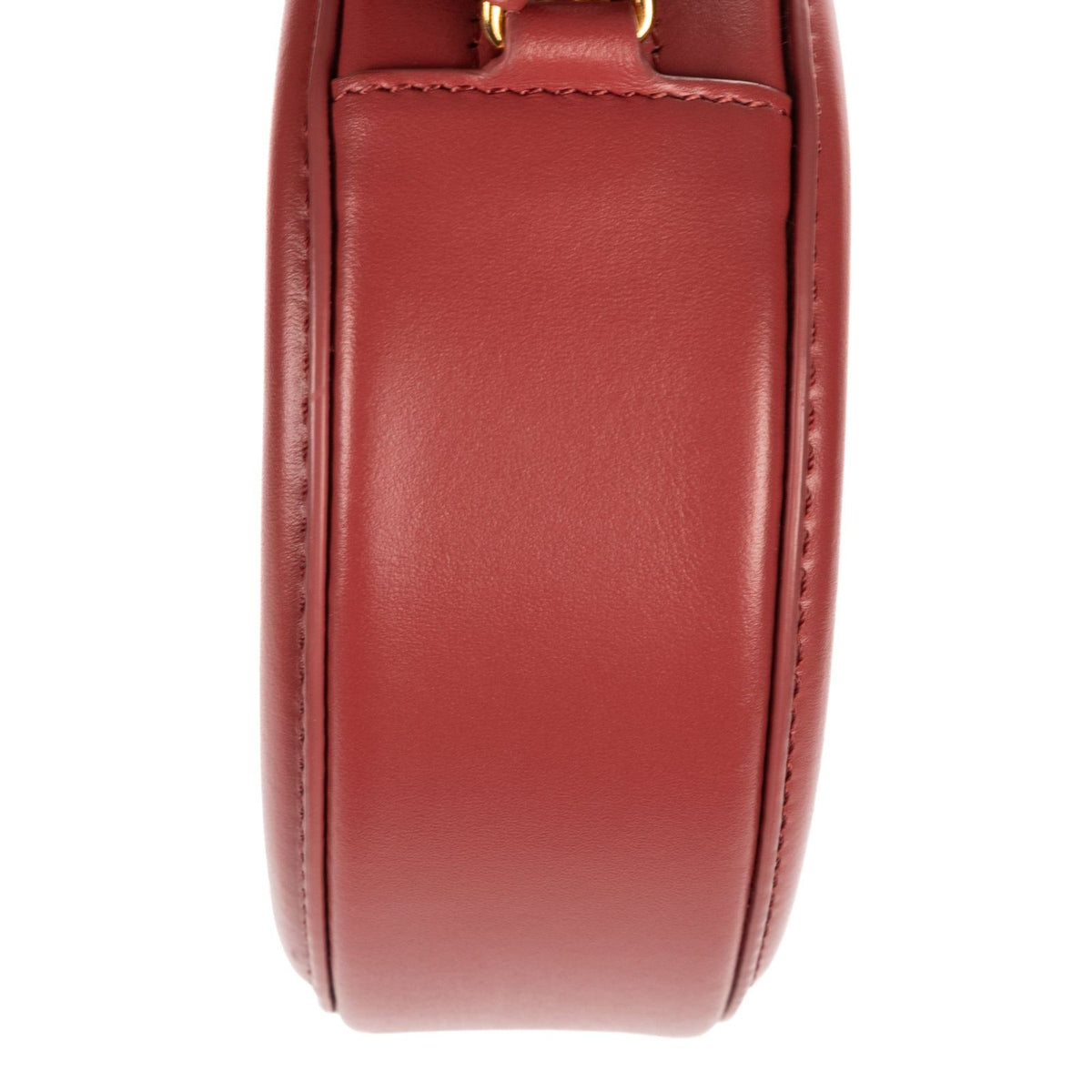 Celine Oval Triomphe Pink Calfskin Leather Shoulder Bag — view 8