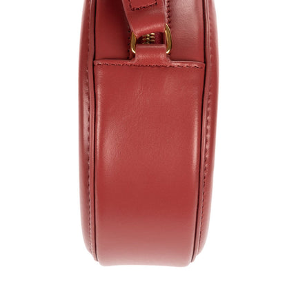 Celine Oval Triomphe Pink Calfskin Leather Shoulder Bag — view 7