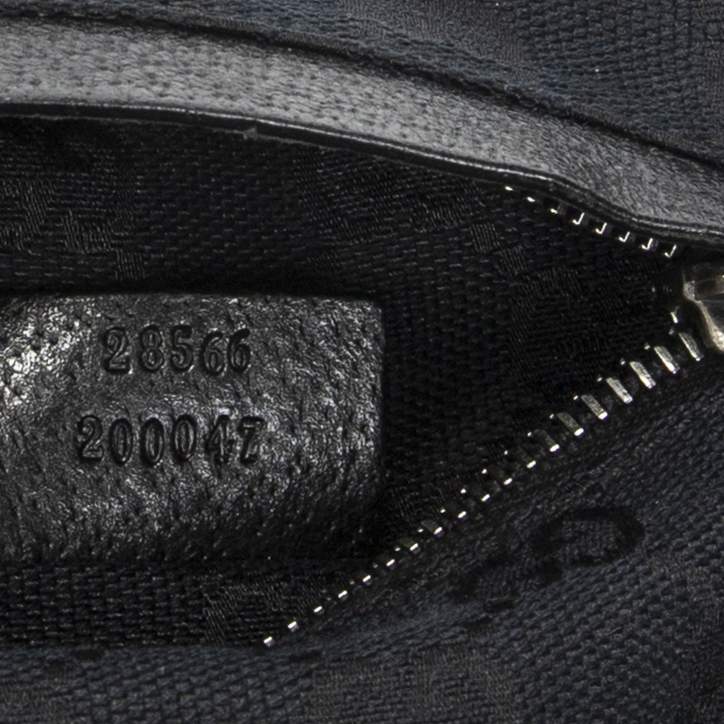 Gucci Waist Pouch Black GG Canvas — view 5