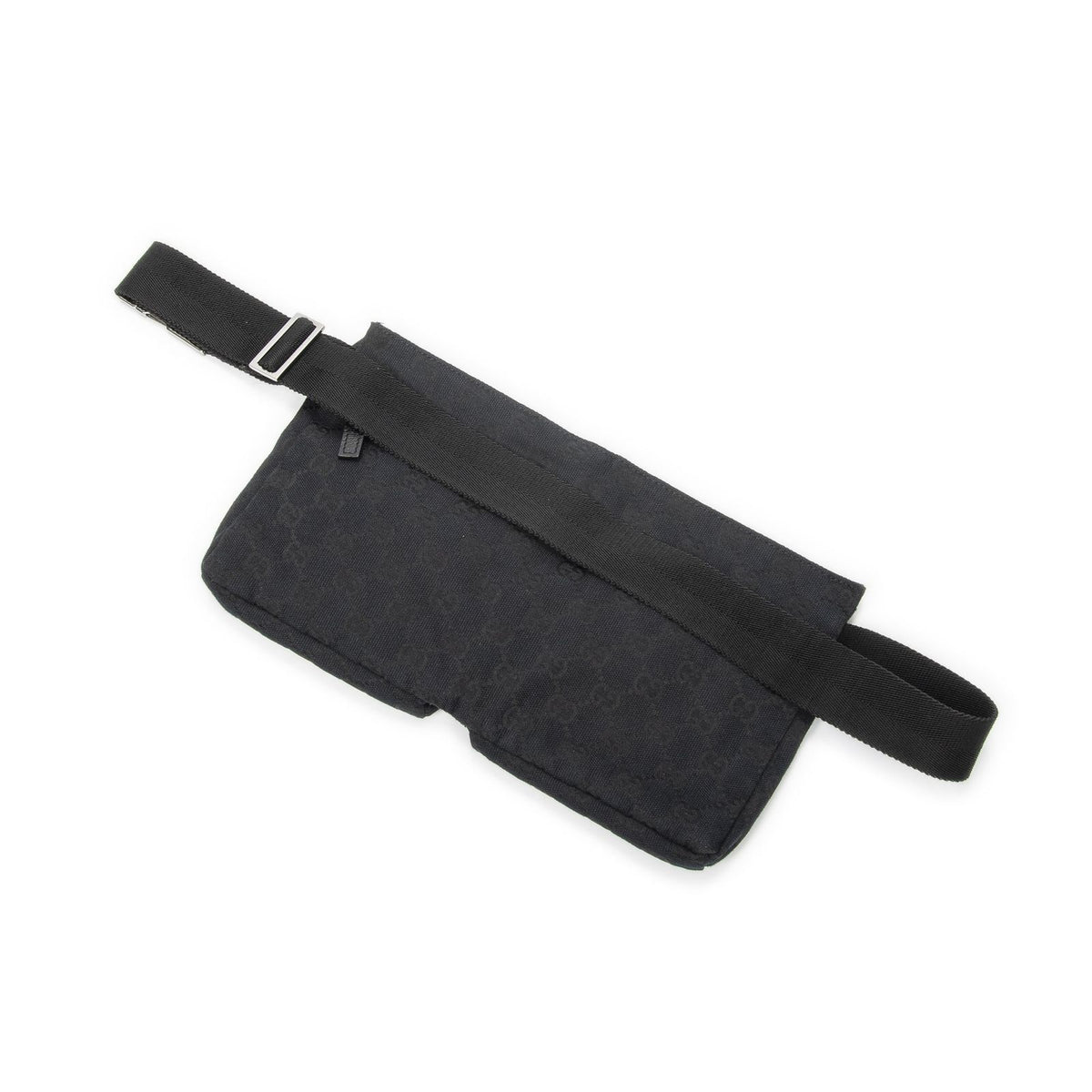 Gucci Waist Pouch Black GG Canvas — view 2