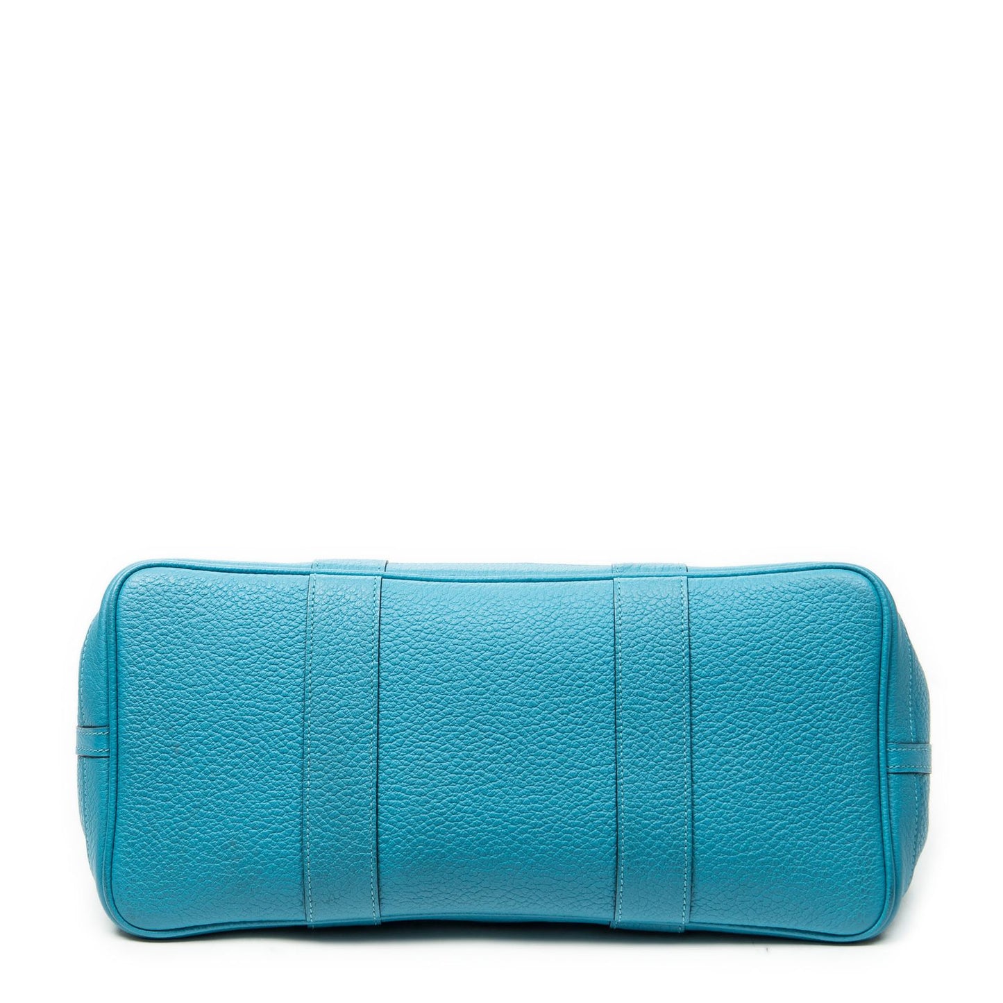 Hermes Garden Party Turquoise Negonda Leather Tote — view 6
