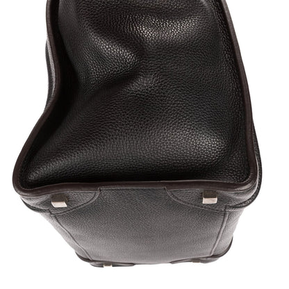 Celine Mini Luggage Bag Black Grain Calfskin Leather — view 8