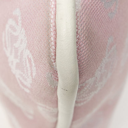 Loewe Vintage Anagram Cross Belt Bag Pink White Canvas — view 7