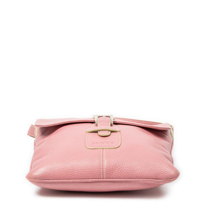 Loewe Sam Crossbody Pink Gray Leather — view 6