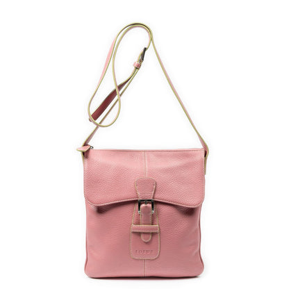 Loewe Sam Crossbody Pink Gray Leather