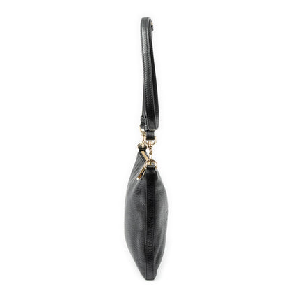 Loewe Mini Heritage Square Cross Belt Bag Black Grain Calfskin Leather — view 4