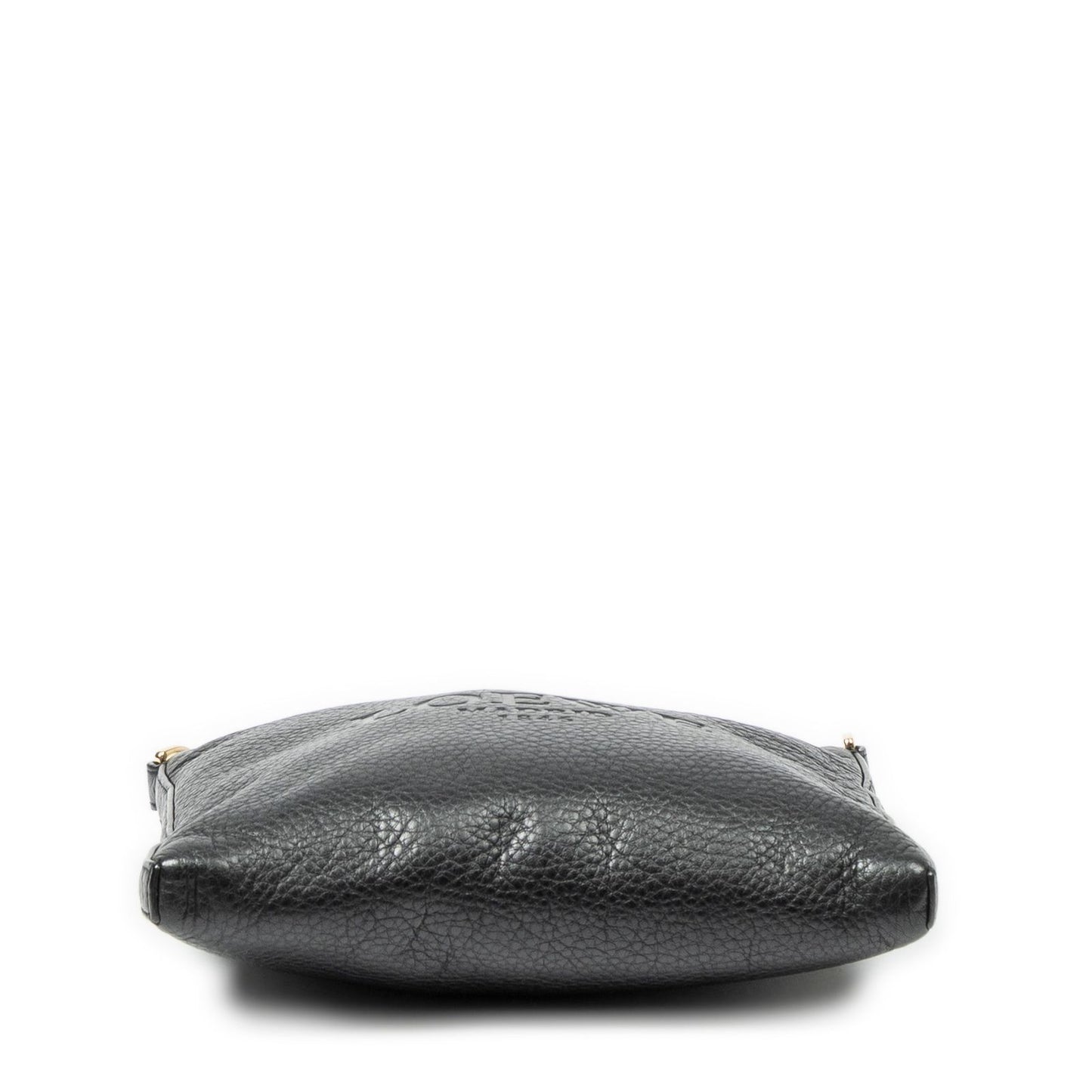 Loewe Mini Heritage Square Cross Belt Bag Black Grain Calfskin Leather — view 6