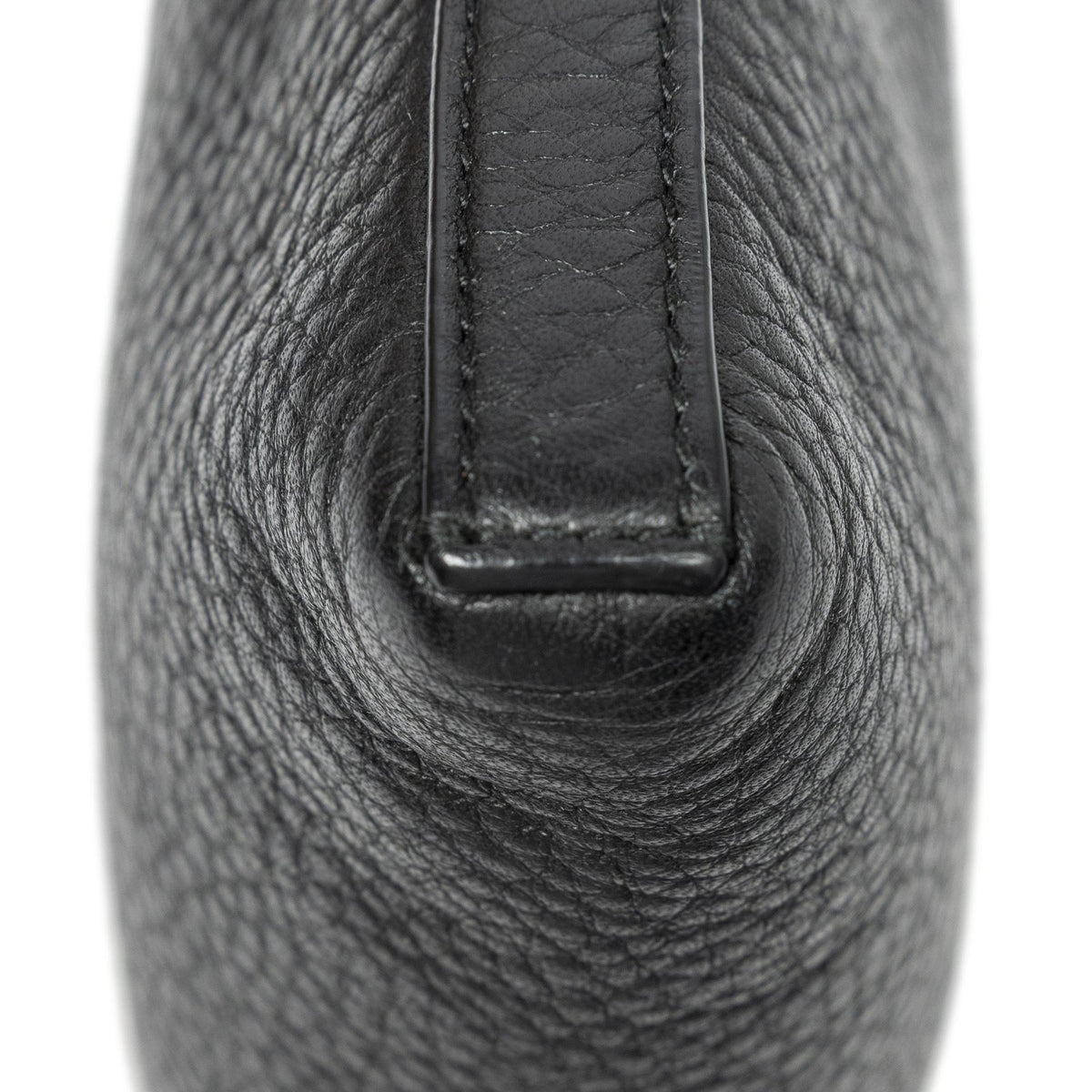 Loewe Mini Heritage Square Cross Belt Bag Black Grain Calfskin Leather — view 7