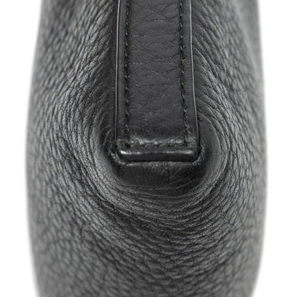 Loewe Mini Heritage Square Cross Belt Bag Black Grain Calfskin Leather — view 7