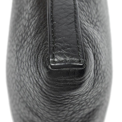 Loewe Mini Heritage Square Cross Belt Bag Black Grain Calfskin Leather — view 8
