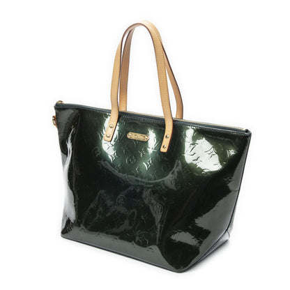 Louis Vuitton Bellevue Dark Green Monogram Vernis Shoulder Bag — view 2