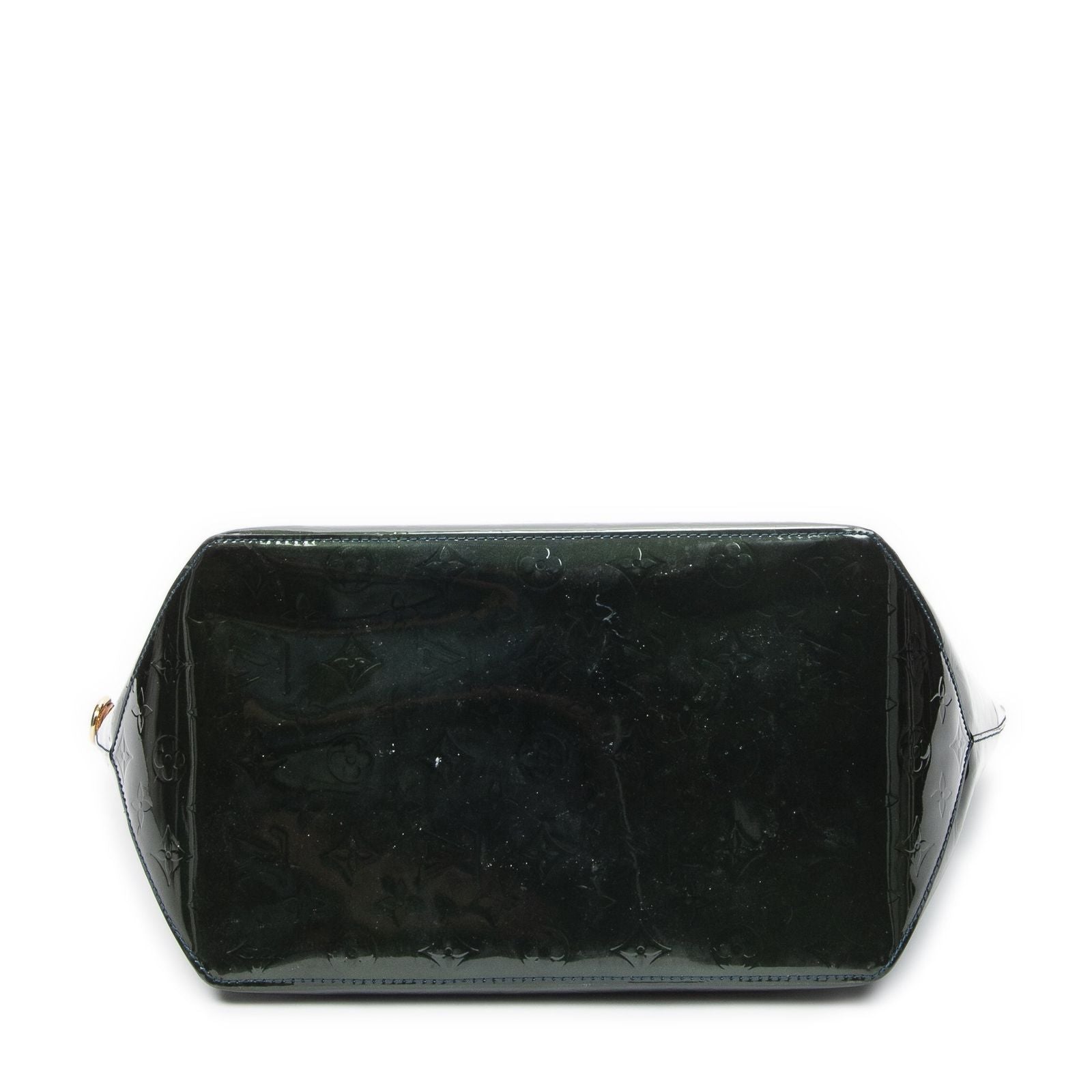Louis Vuitton Bellevue Dark Green Monogram Vernis Shoulder Bag — view 6
