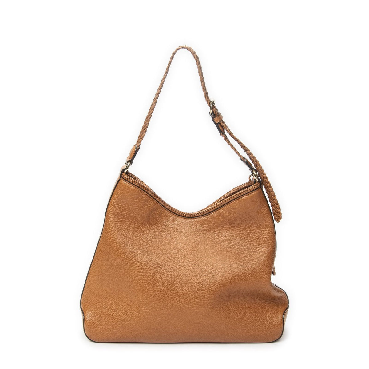 Gucci Medium Marrakech Hobo Tan Grain Calfskin Leather — view 5