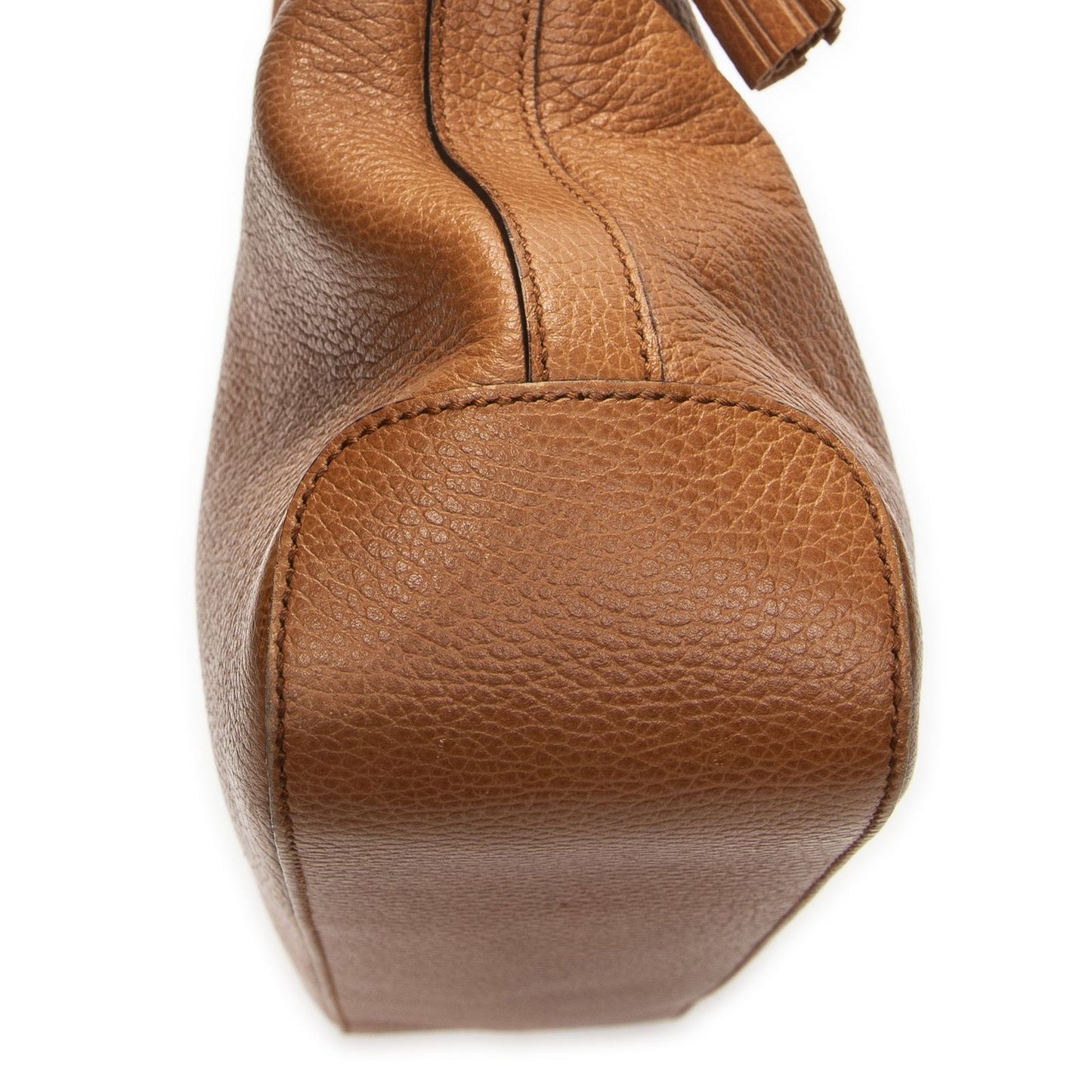 Gucci Medium Marrakech Hobo Tan Grain Calfskin Leather — view 7