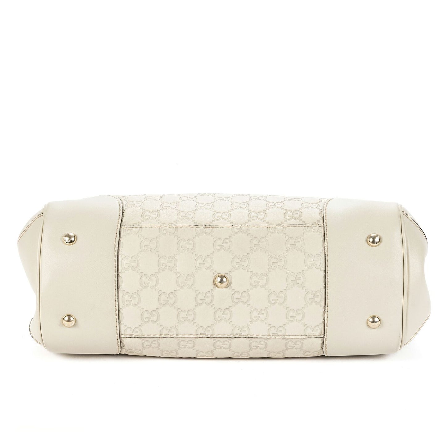 Gucci Mayfair Tote Ivory Monogram Calfskin — view 6