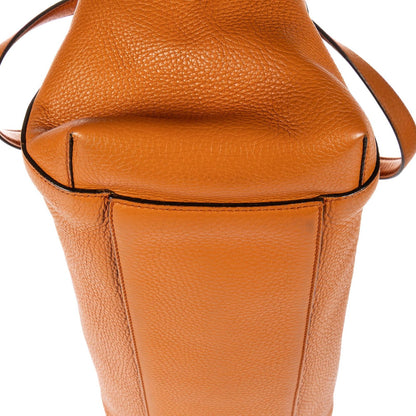 Gucci Tassel Tote Orange Grain Calfskin Leather — view 8