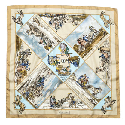 Hermes Scarf Beige — view 2