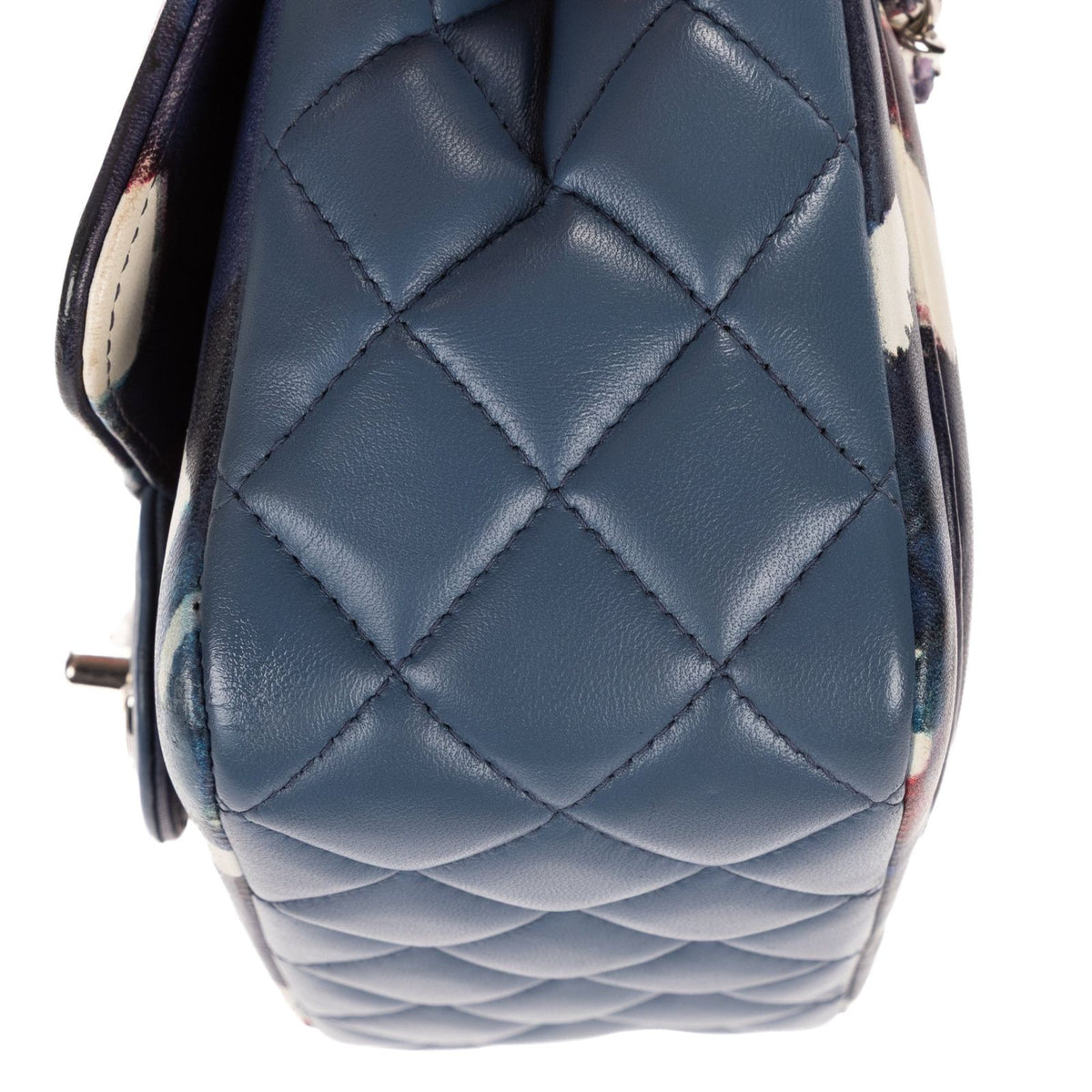 Chanel Limited Edition Mini Airlines Classic Corner Wear Flap Bag Blue White — view 7