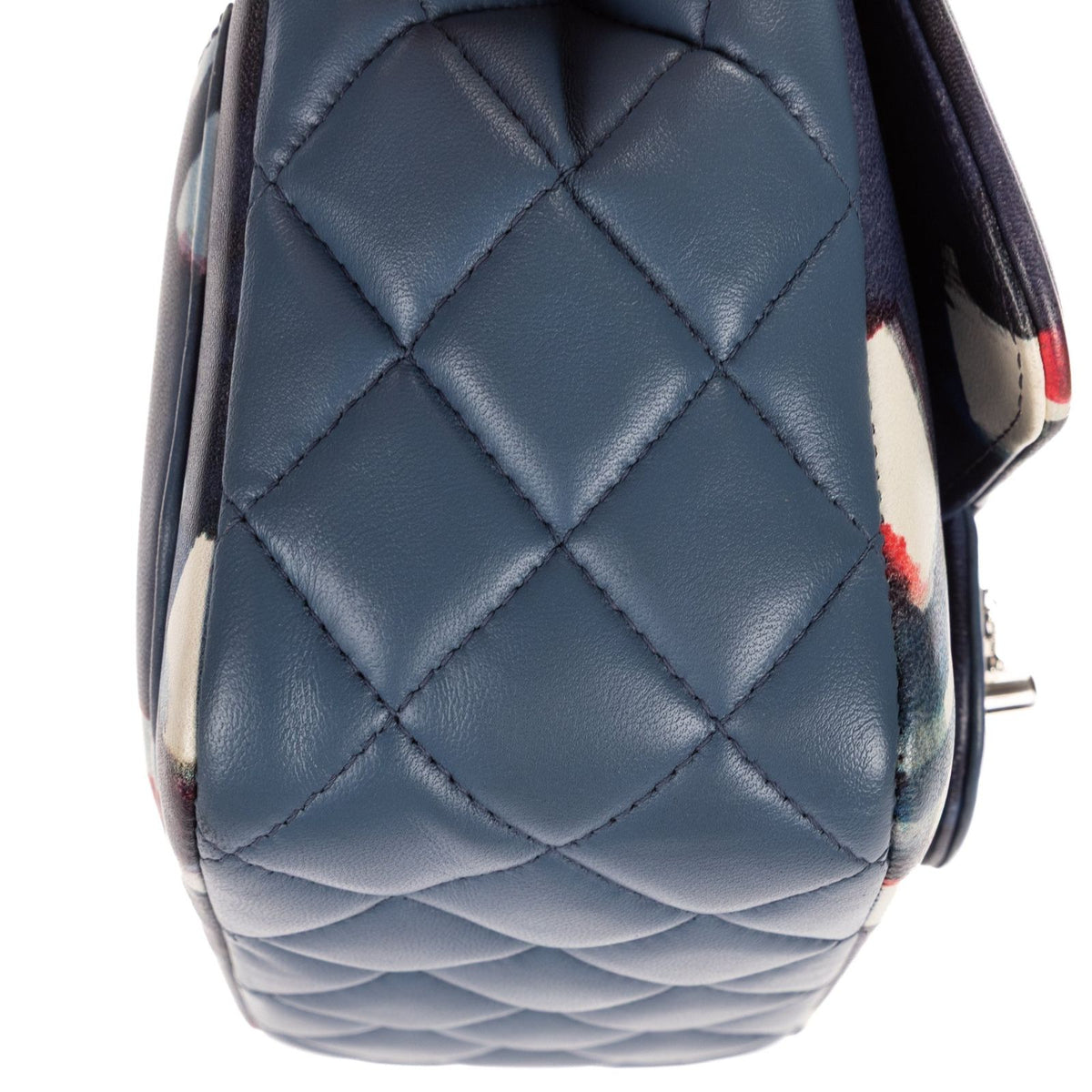 Chanel Limited Edition Mini Airlines Classic Corner Wear Flap Bag Blue White — view 8