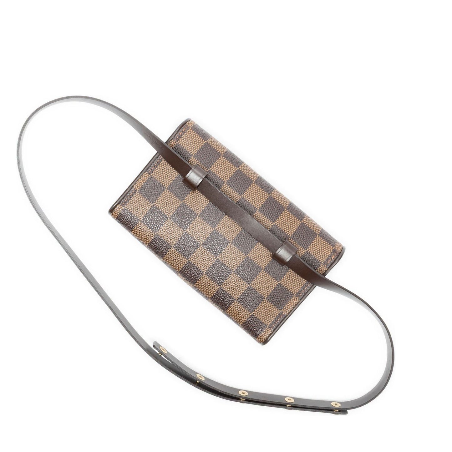 Louis Vuitton Pochette Florentine Brown Damier Ebene Pouch — view 2