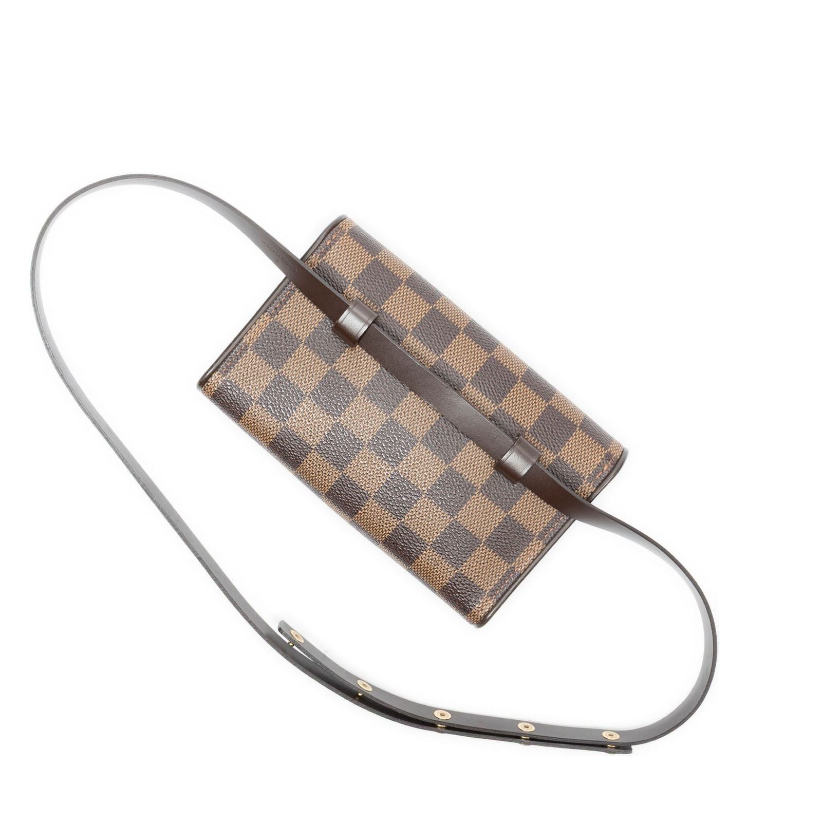 Louis Vuitton Pochette Florentine Brown Damier Ebene Pouch — view 2
