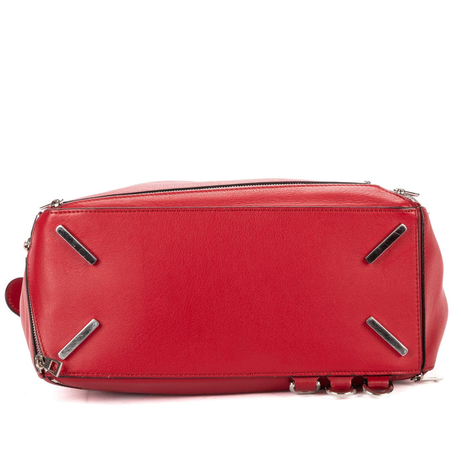 Loewe Medium Puzzle Bag Red Spike Calfskin Leather — view 6