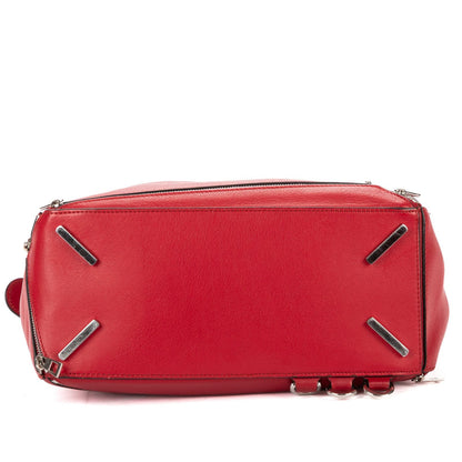 Loewe Medium Puzzle Bag Red Spike Calfskin Leather — view 6