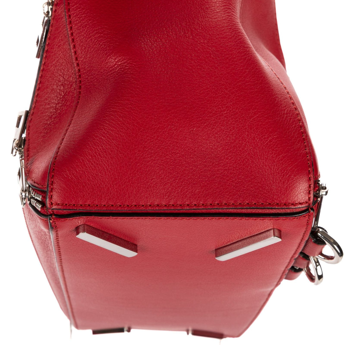 Loewe Medium Puzzle Bag Red Spike Calfskin Leather — view 7