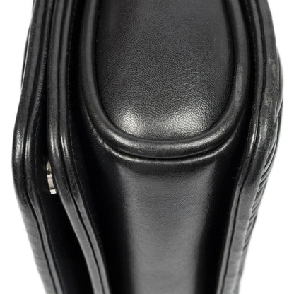 Miu Miu Medium Club Chain Flap Bag Black Nappa Matelasse Leather — view 7