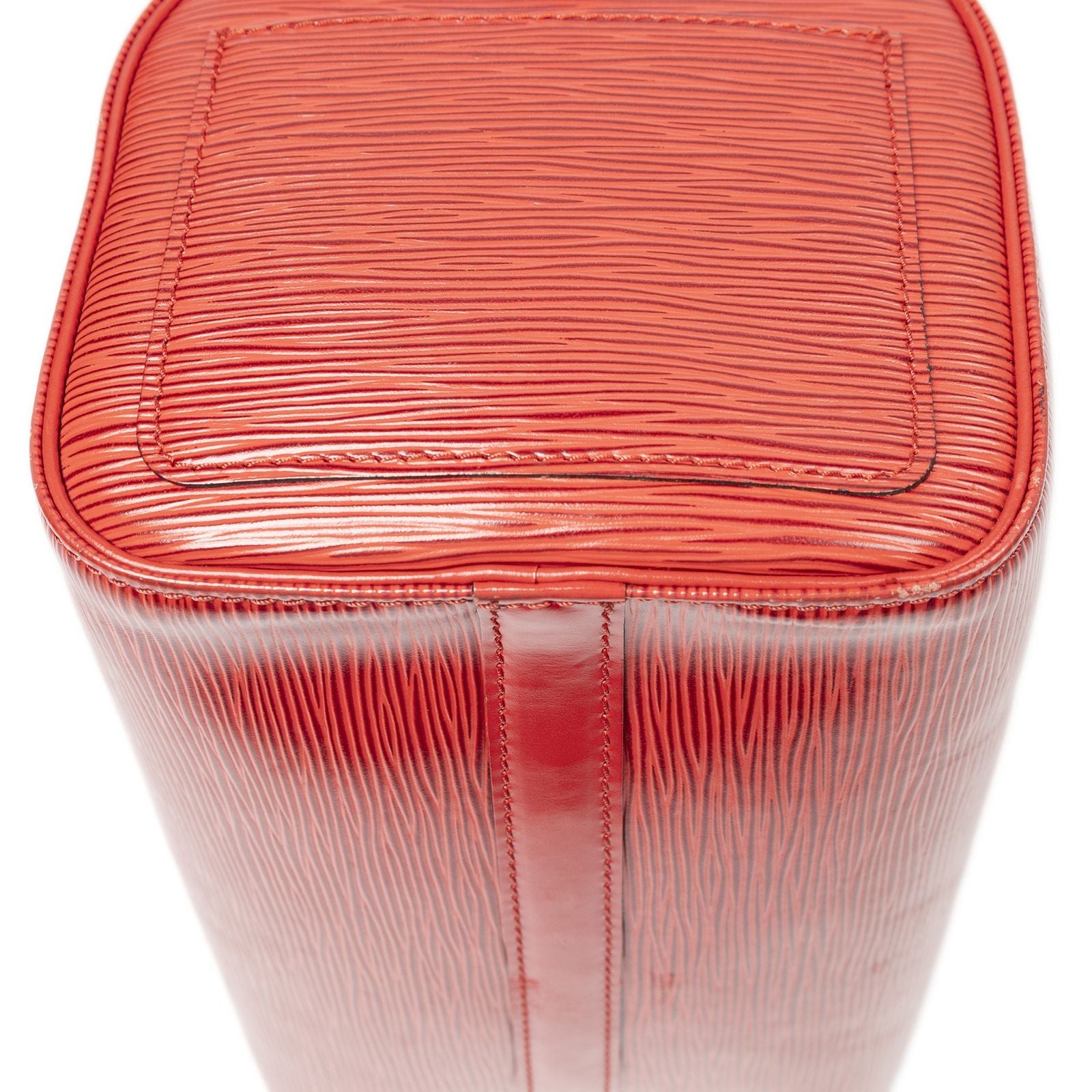 Louis Vuitton Speedy Red Epi Handbag — view 7