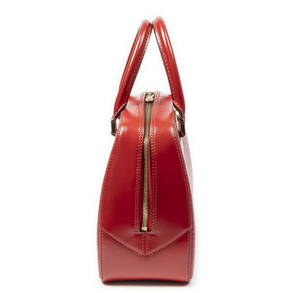 Louis Vuitton Blanc Red Epi Handbag — view 4