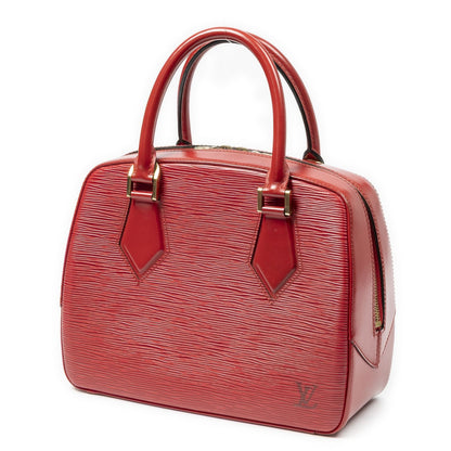 Louis Vuitton Blanc Red Epi Handbag — view 2